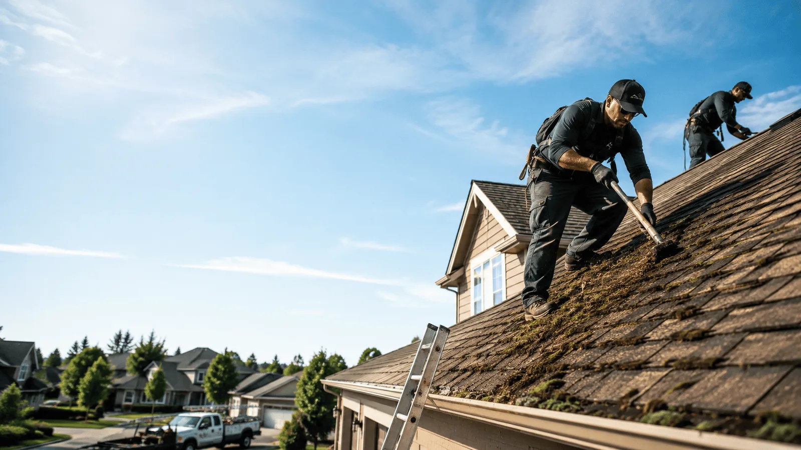 Roof Moss Removal in Cimarron, KS near me